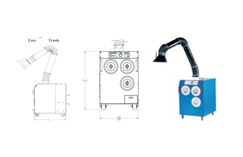 移动式单机除尘器