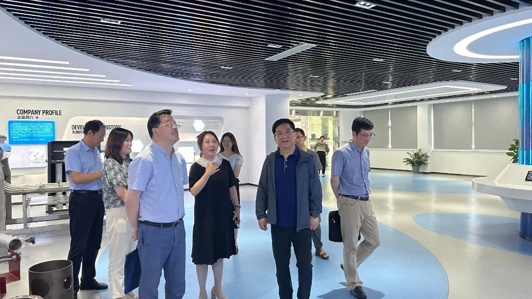 苏州市人大常委会副主任、党组副书记徐美健一行莅临我司参观指导插图1